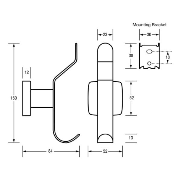 ML214B Hat & Coat Hook Kirk Build
